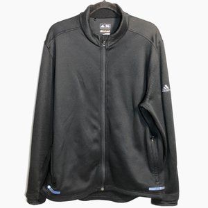 Mens Zip-Up Climaheat Sweater (L) | Adidas